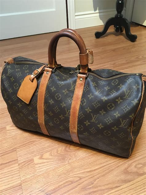 used louis vuitton keepall 45|Louis Vuitton empreinte keepall.